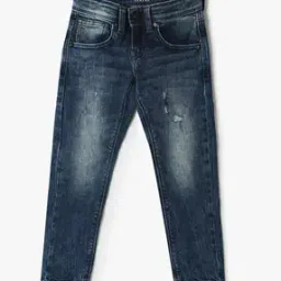 pepe jeans Boys Cashed Mid-Wash Slim Fit Jeans-picture-9