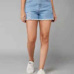 Women Mid Rise Shorts-picture-12