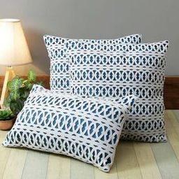 Set of 3 Laser Cut Cushion Covers-5