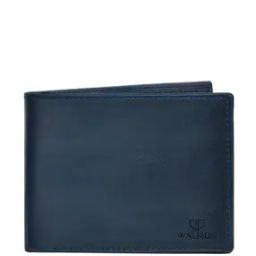 Men Bi-Fold Wallet with Text Embossed-image-6