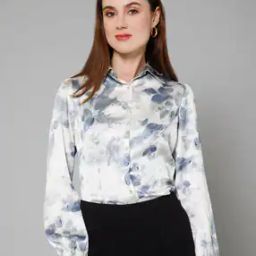 Spread Collar Shirt with Full Sleeves-image-71