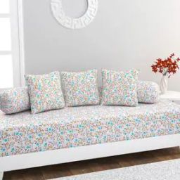 Cotton 6 pc Diwan Set-28