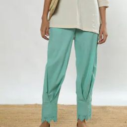 Cotton Salwars with Insert Pockets-picture-37