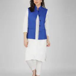 Mandarin Collar Nehru jacket-37
