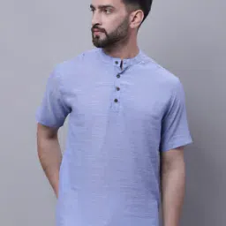 even Mandarin Collar Long Kurta-picture-41