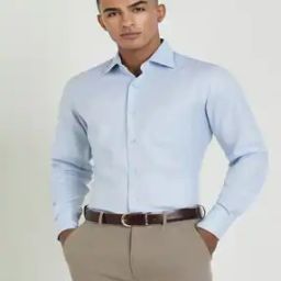 Men Micro Print Regular Fit Shirt with Patch Pocket-image-22