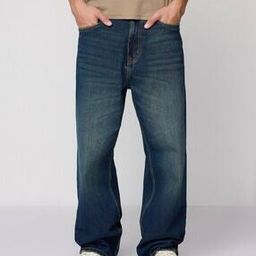 freakins Men Lightly Washed Baggy Fit Jeans-picture-16