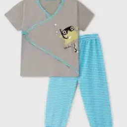 Infants Graphic Print Top & Pants Set-image-28