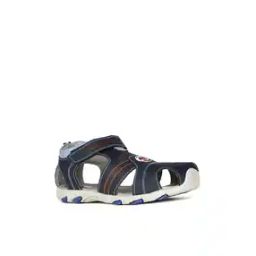 Slip-On Sandals with Velcro Fastening-image-43