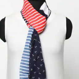 Striped Polyester Scarf-picture-39