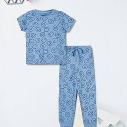 max Cotton Lounge Pants & T-shirt Set-picture-45
