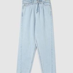 Cotton Mid Rise Relaxed Jeans-image-6