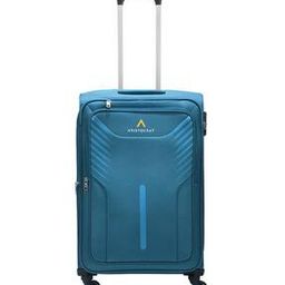 Men Logo Print Trolley Bag with Handle-4