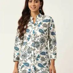 Women Floral Print Relaxed Fit Shirt-image-61