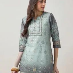 Women Embroidered Straight Tunic-image-53