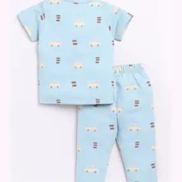 Boy Graphic Print Lounge Pants & T-Shirt Sets-picture-14