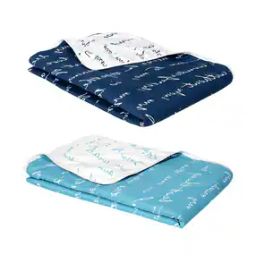 Set of 2 Typographic Print Microfiber Single Bed AC Dohars-picture-21