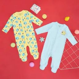 Pack of 2 Graphic Print Bodysuits-image-99