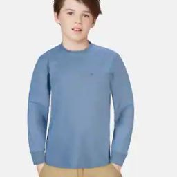 Crew-Neck T-Shirt with Patch Pocket-image-96
