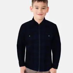 Checked Shirt with Patch Pockets-picture-29