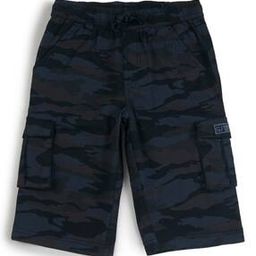 Boys Camouflage Print Regular Fit Bermudas-image-30