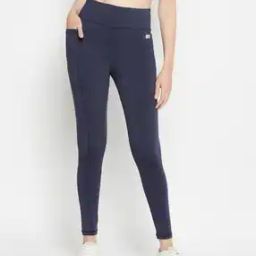 Women High-Rise Fitted Track Pants-image-47