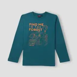 Graphic Print Oversized Fit Crew-Neck T-Shirt-image-89