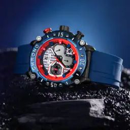 H3983G-F Men Chronograph Watch with Tang Buckle-45