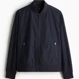 Men Regular Fit Lightweight Bomber Jacket-picture-12