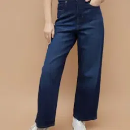 fame forever by lifestyle Women Straight Fit Jeans with 5-Pocket Styling-picture-45
