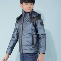 Boys Hooded Puffer Jacket-17