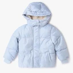 Girls Quilted Puffer Jacket-image-21