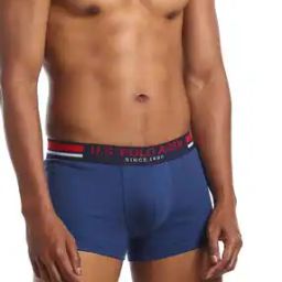 Pure Cotton Contrast Waist I641 Trunks-image-2