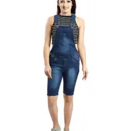 Mid-Wash Denim Dungaree-picture-38