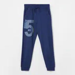 Boys Track Pants with Drawstring Waist-2