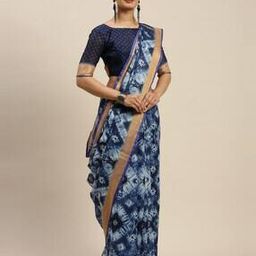 Abstract Print Traditional Saree-image-18