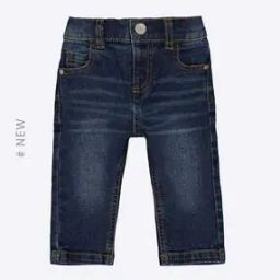 Lightly Washed Jeans with Semi-Elasticated Waist-picture-19