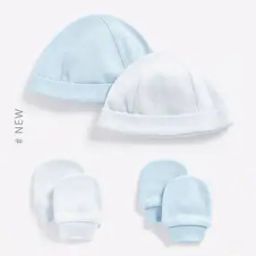 Pack of 4 Beanies & Mittens-10