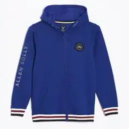 allen solly Boys Typographic Print Hooded Sweatshirt-picture-22