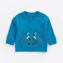 Crew-Neck Sweatshirt with Kangaroo Pocket-picture-45