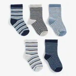 Pack of 5 Striped Socks-image-17