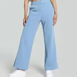 Wide-Leg Pants with Insert Pockets-image-14