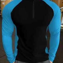 Men Colour-block Regular Fit T-shirt-image-17