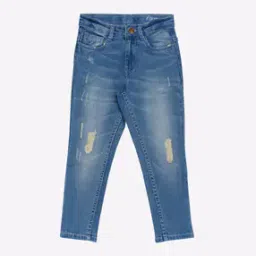 Mid-Wash Distressed Jeans-picture-41