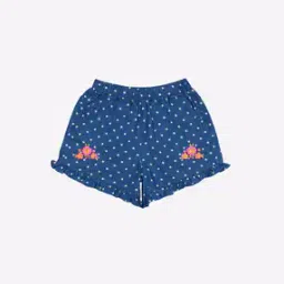 Floral Embroidered Shorts with Insert Pockets-image-39