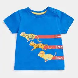 Short Sleeves T-shirt Race T-Shirt -Blue-image-80