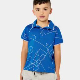 Printed Polo T-Shirt-44