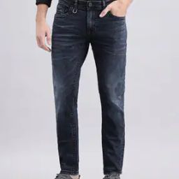 Men Mid-Wash Skinny Fit Jeans-image-28