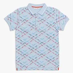 Printed Polo T-Shirt-image-75