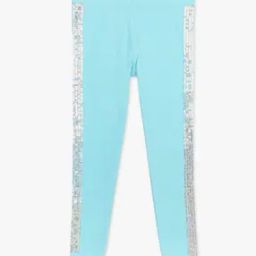 Basic Leggings with Embellished Side Taping-image-67